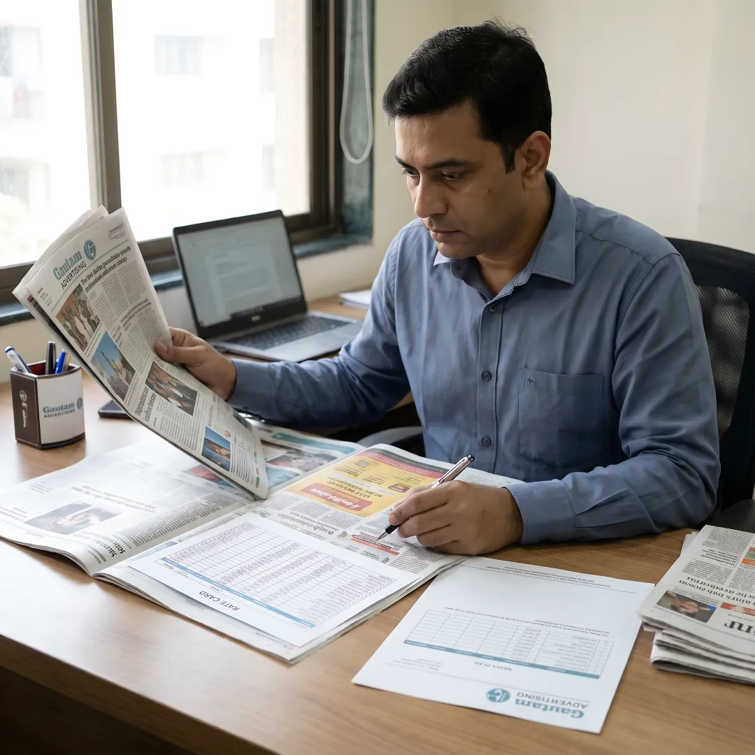 Print media planning for newspaper ads