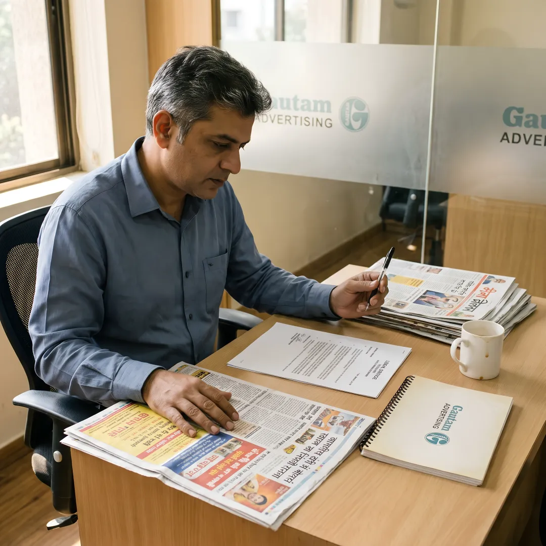 Legal notice newspaper planning and publication support