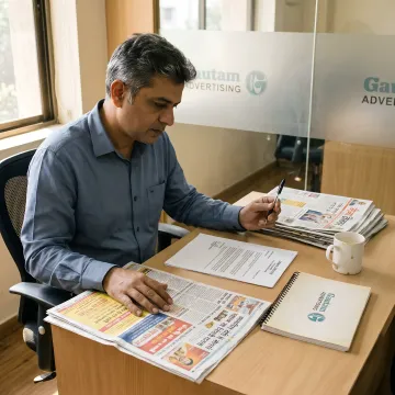 Legal notice newspaper planning and publication support