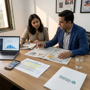 Recruitment advertising strategy across multiple media channels