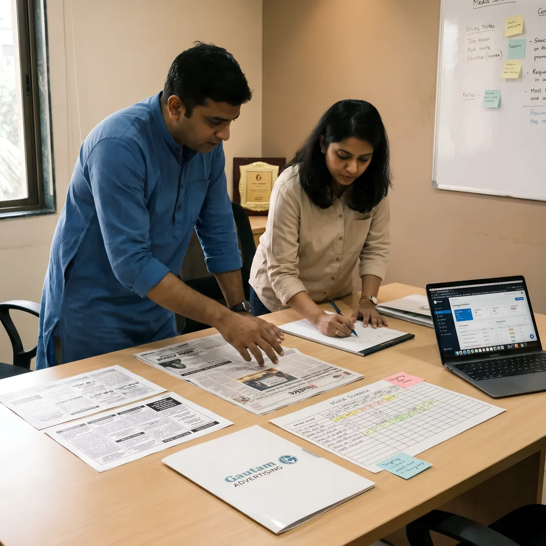 Team planning recruitment ad process