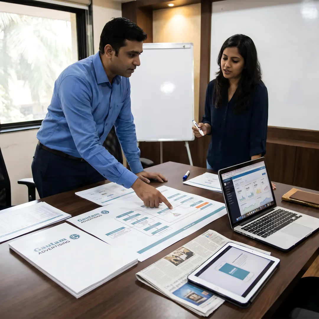 Industrial media planning and campaign strategy