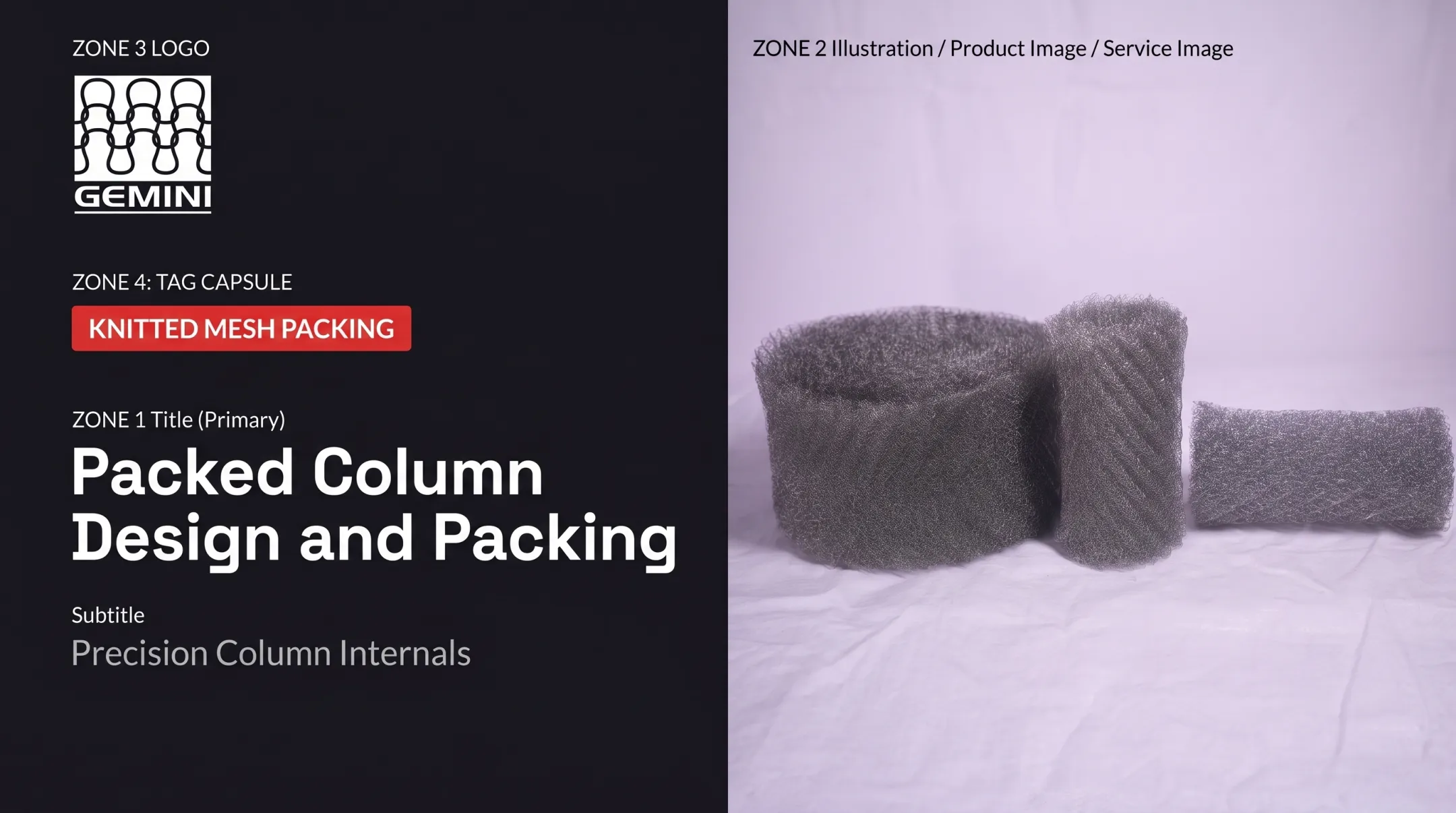 Packed Column Design and Packing