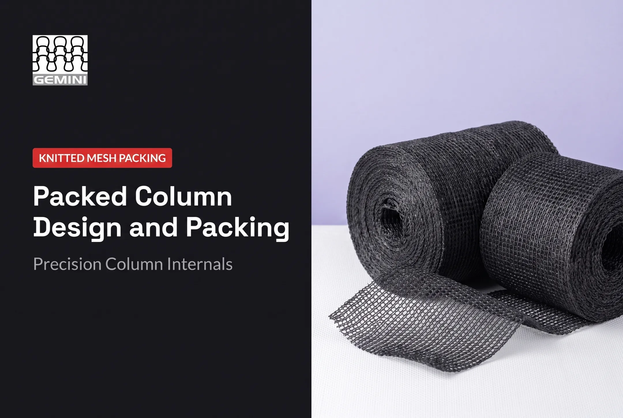 Packed Column Design and Packing