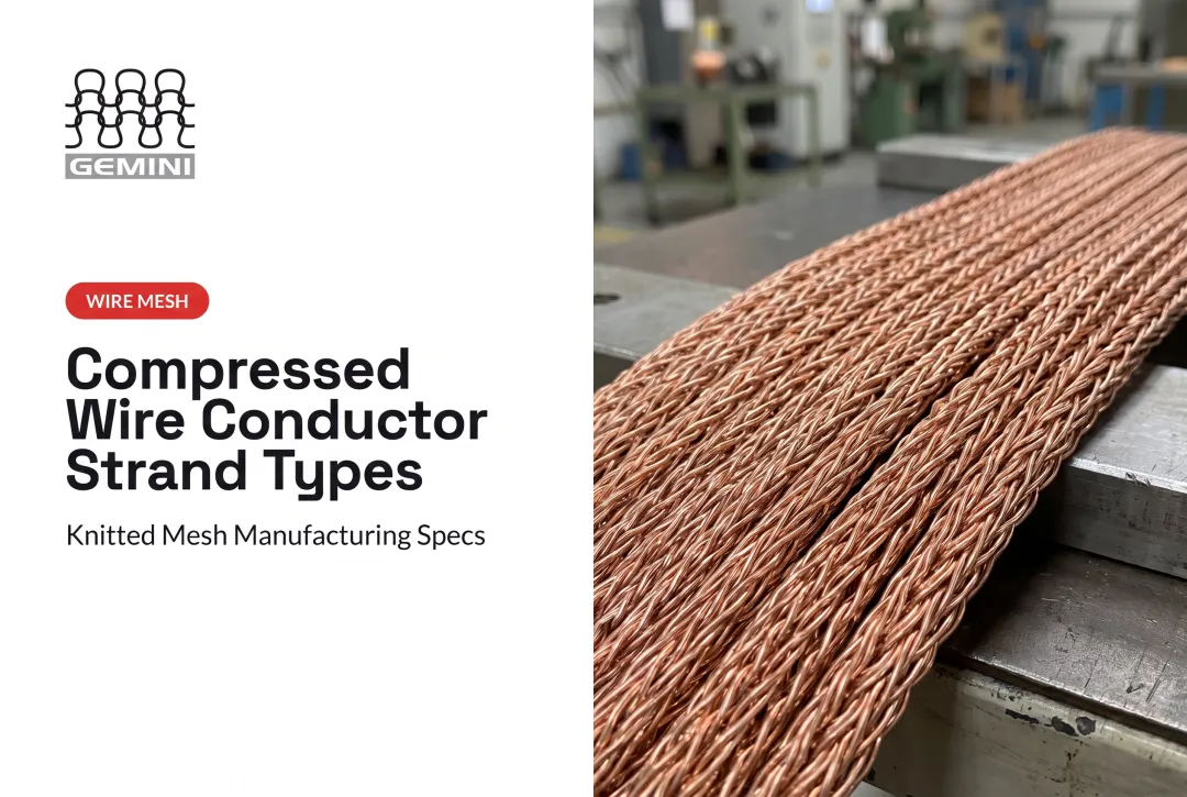 Compressed Wire Conductor Strand Types