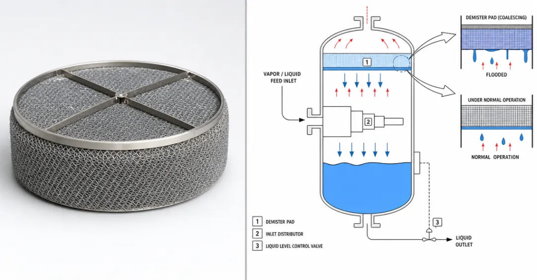 demister pad and EMI shielding gasket industrial applications examples