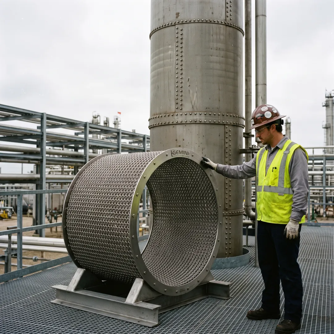 Oil and gas processing facility