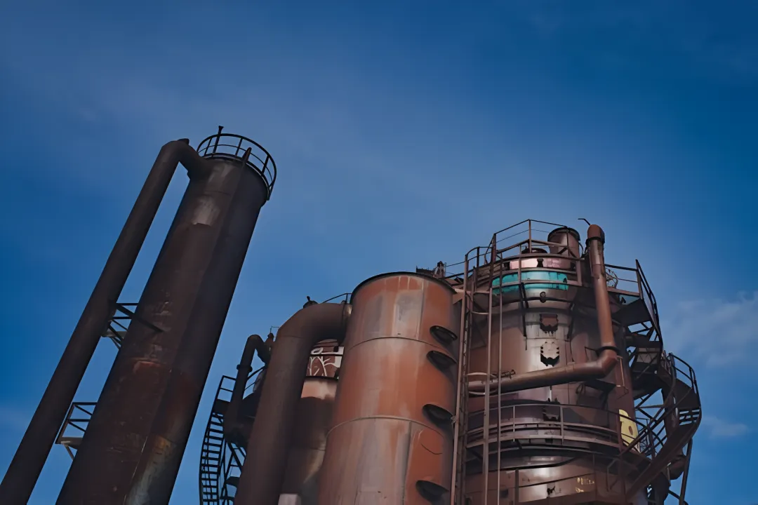 Oil and gas processing facility using hexagon mesh filtration
