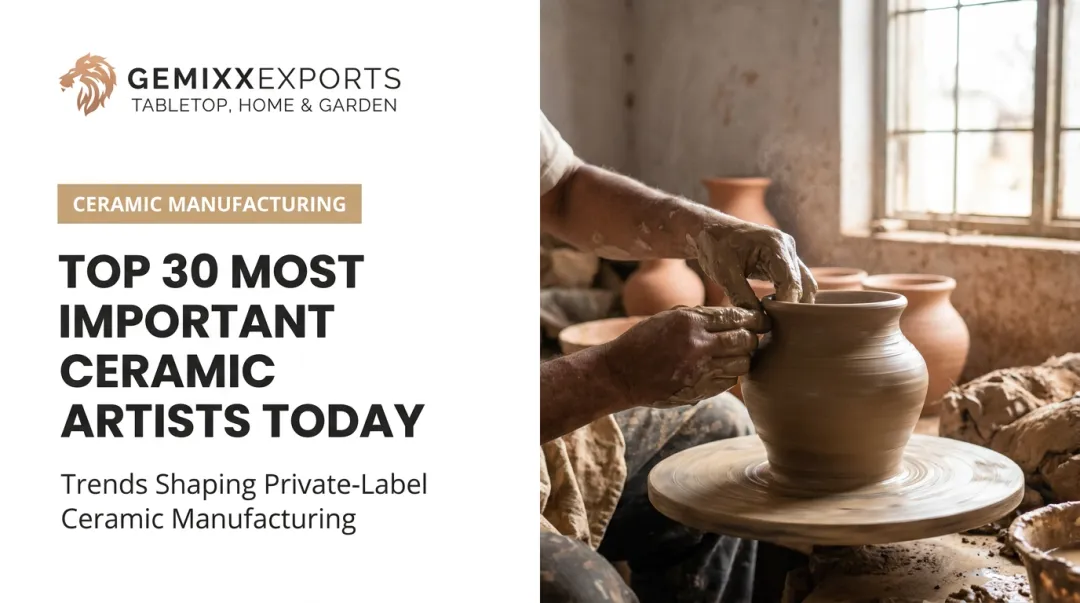 Top 30 Most Important Ceramic Artists Today