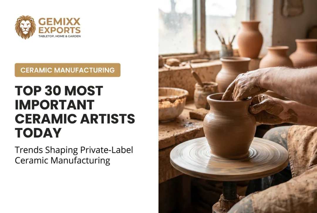 Top 30 Most Important Ceramic Artists Today