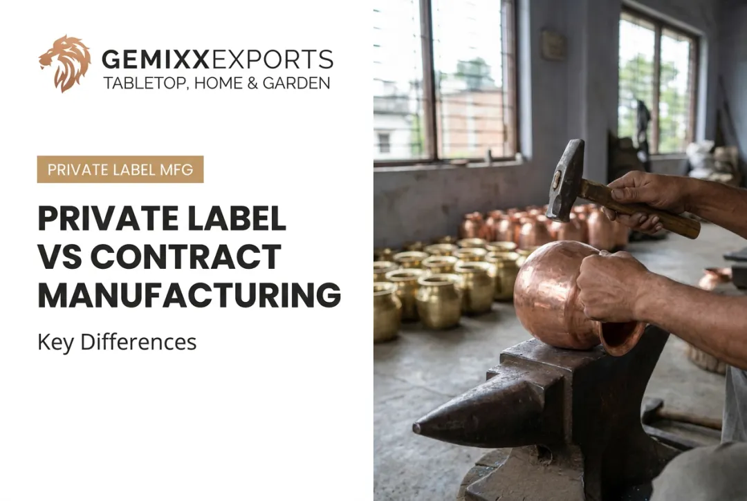 Private Label vs Contract Manufacturing: Key Differences