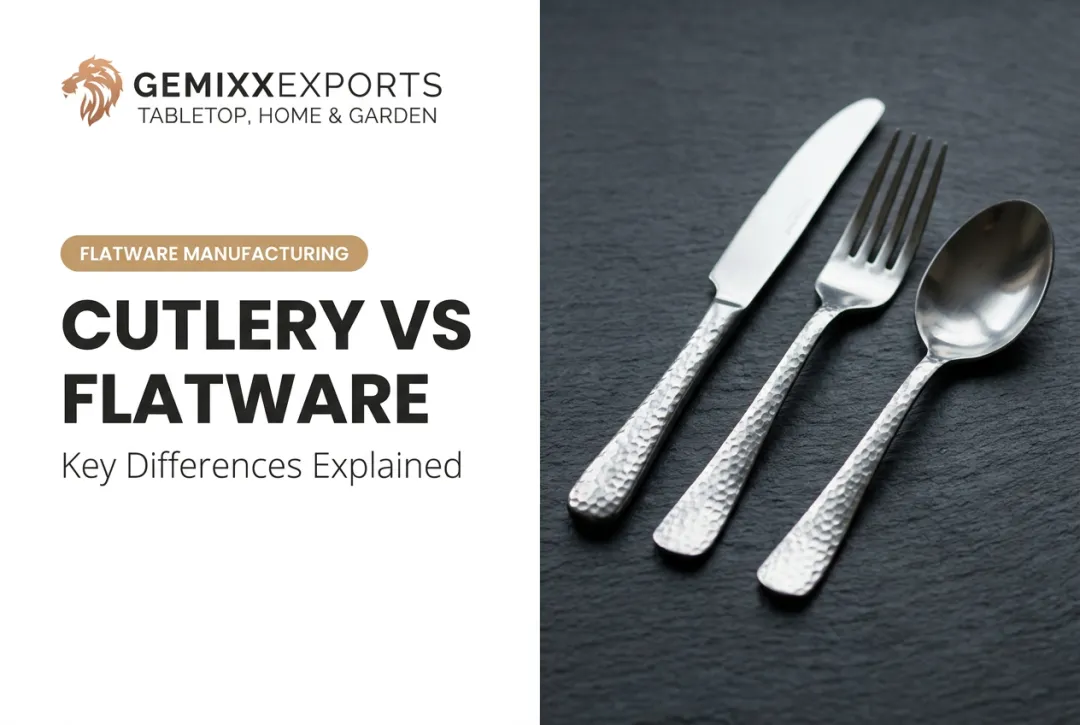 Cutlery vs Flatware: Key Differences Explained