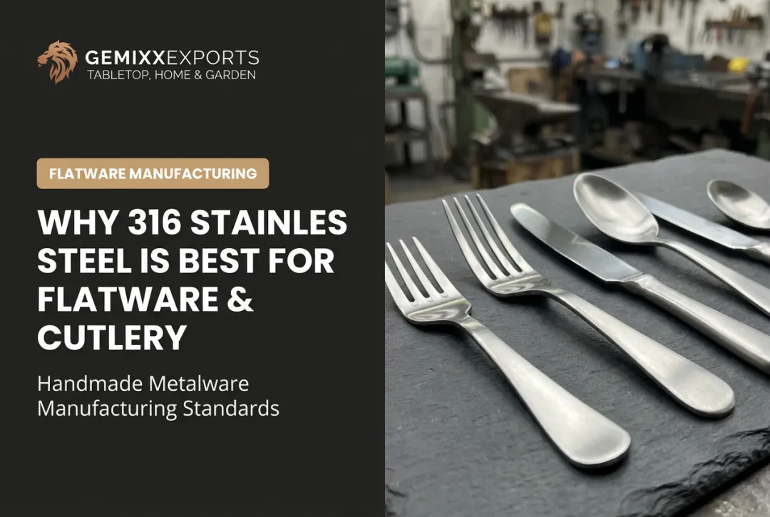 Why 316 Stainless Steel is Best for Flatware & Cutlery