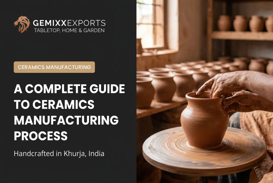 A Complete Guide to Ceramics Manufacturing Process