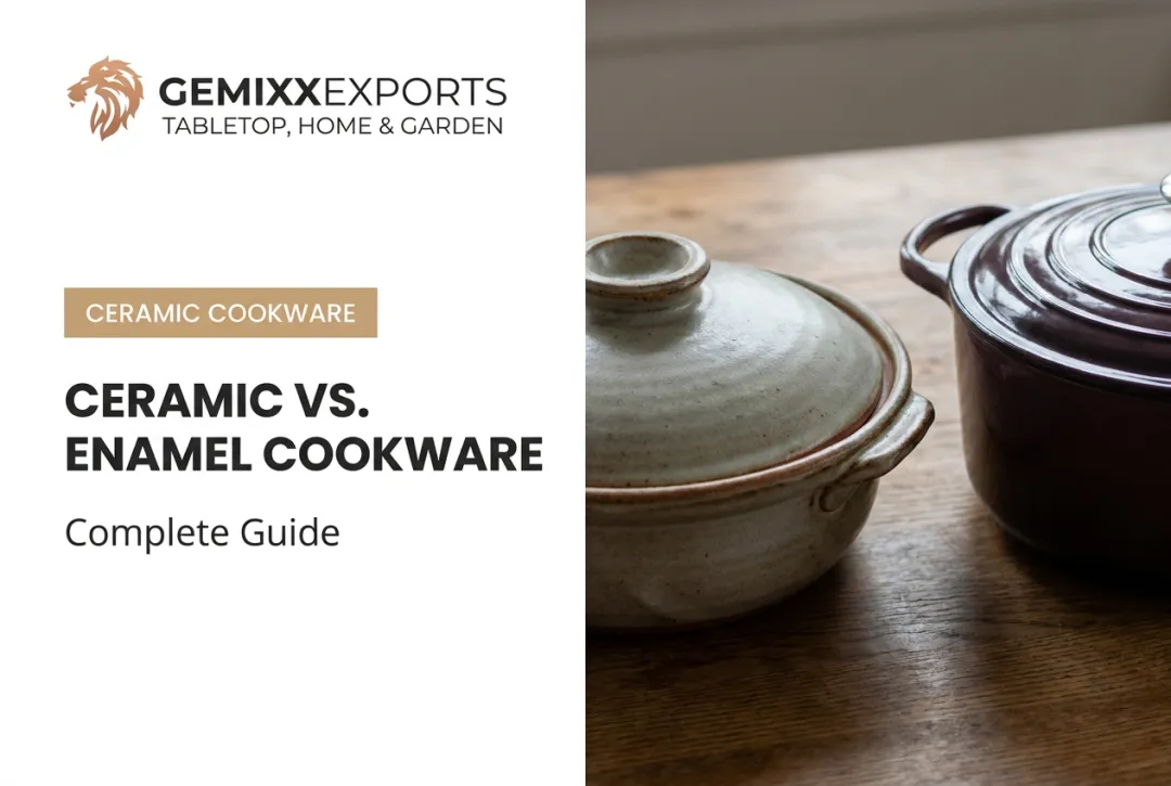 Ceramic vs. Enamel Cookware: Complete Guide