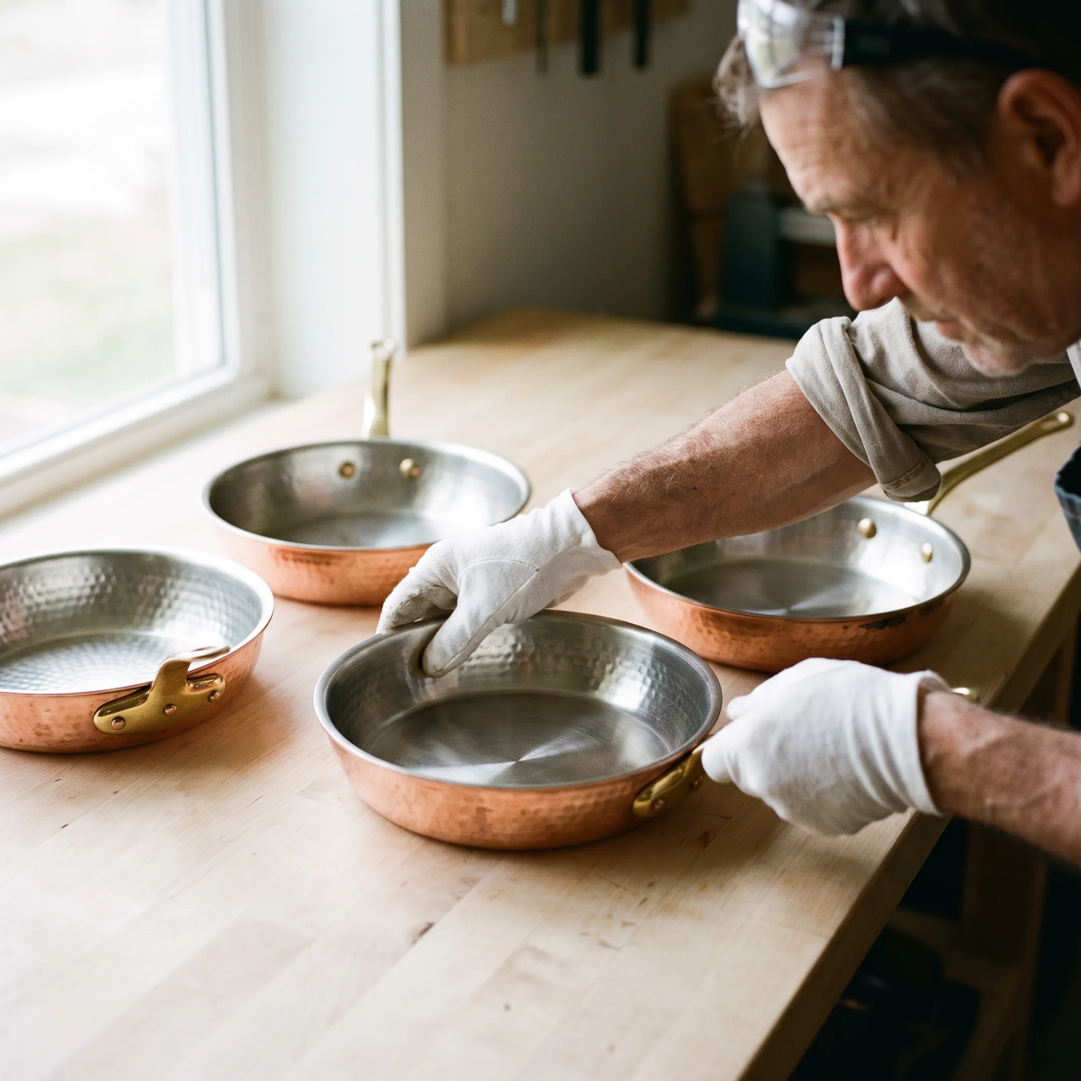 Italian Copper Pans