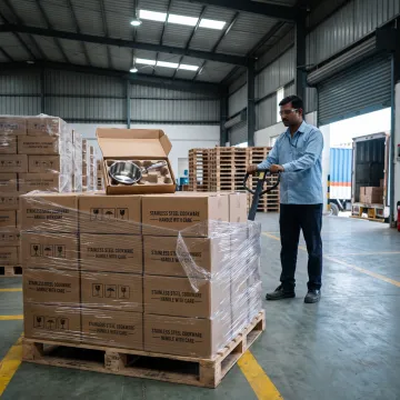 Wholesale cookware warehouse