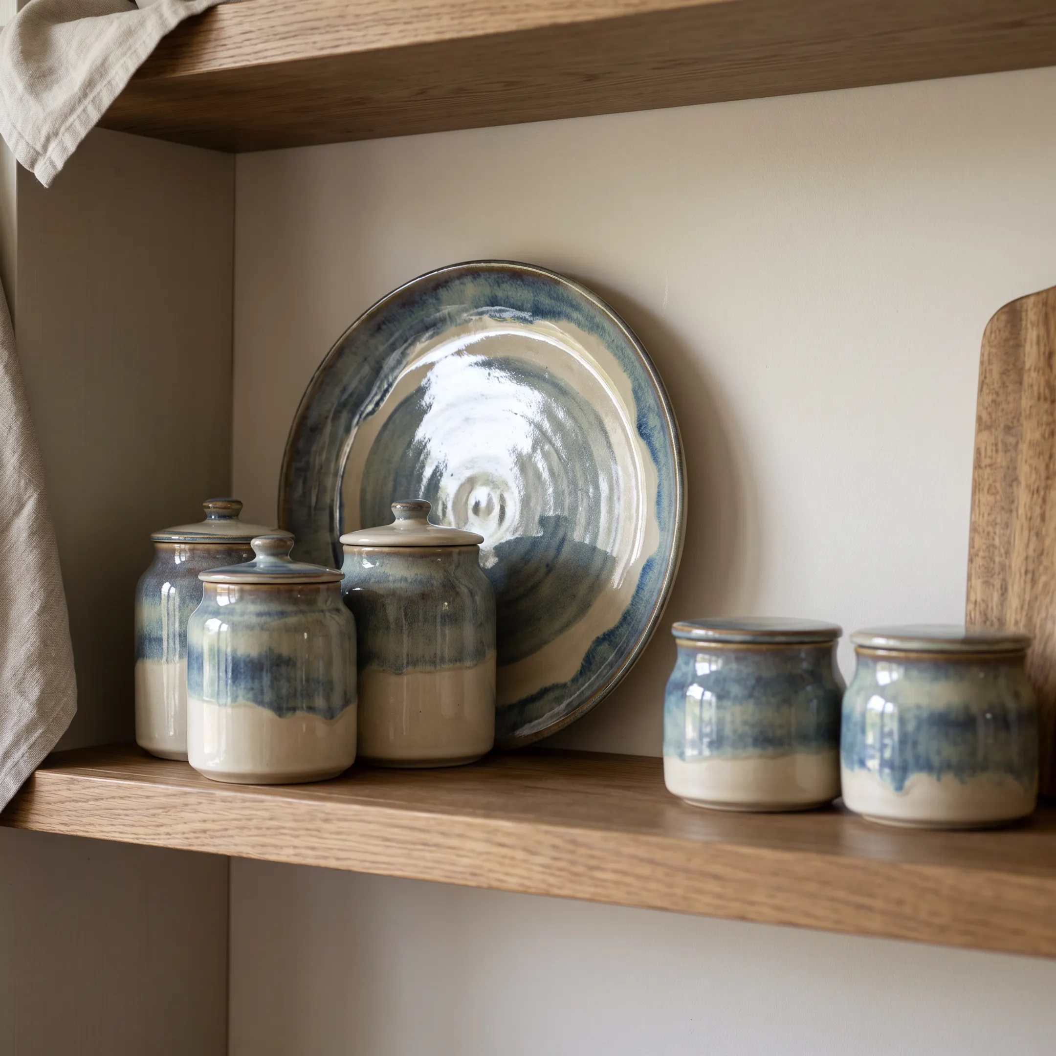 Pantry storage ceramic serveware