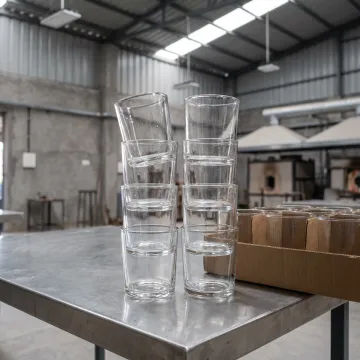 Promotional glass cups