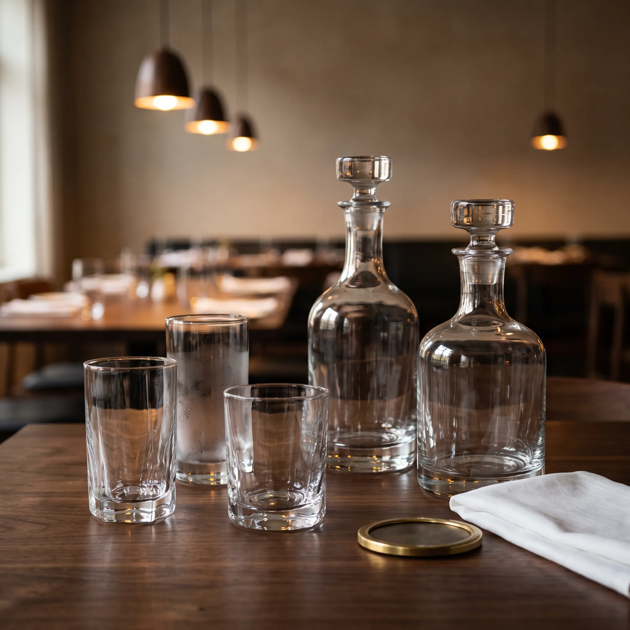 Hospitality drinkware cups