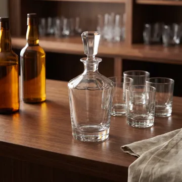 Liquor and spirits glassware