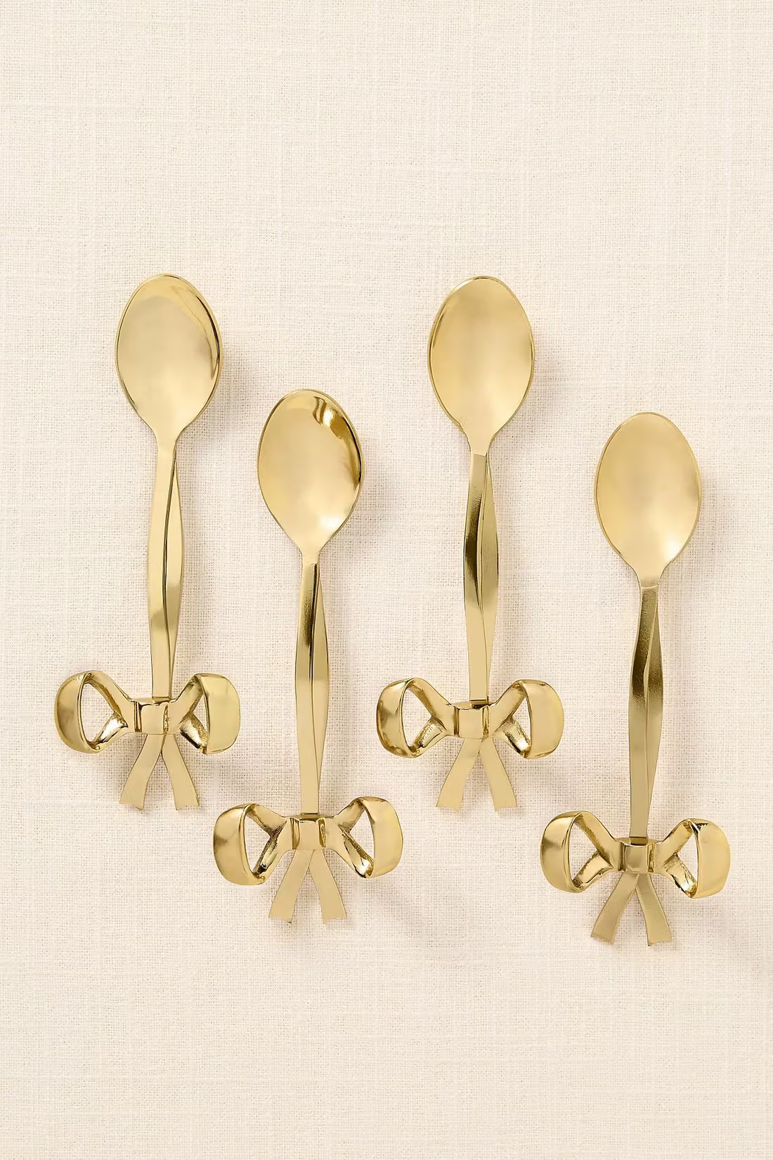 Matte Gold Stainless Steel Serving Utensils Sets
