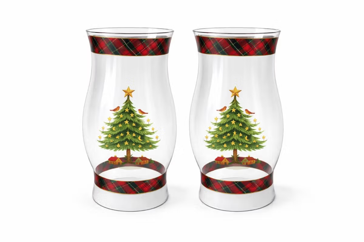 Christmas Candle Jars & Vessels