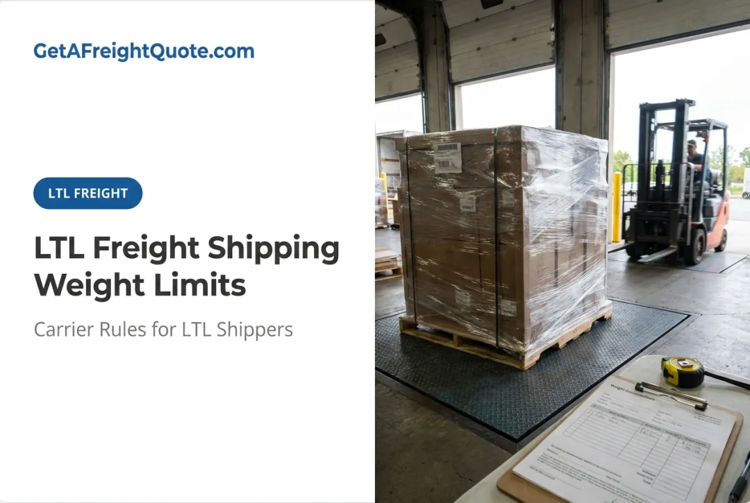 LTL Freight Shipping Weight Limits