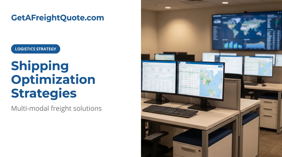 Shipping Optimization Strategies