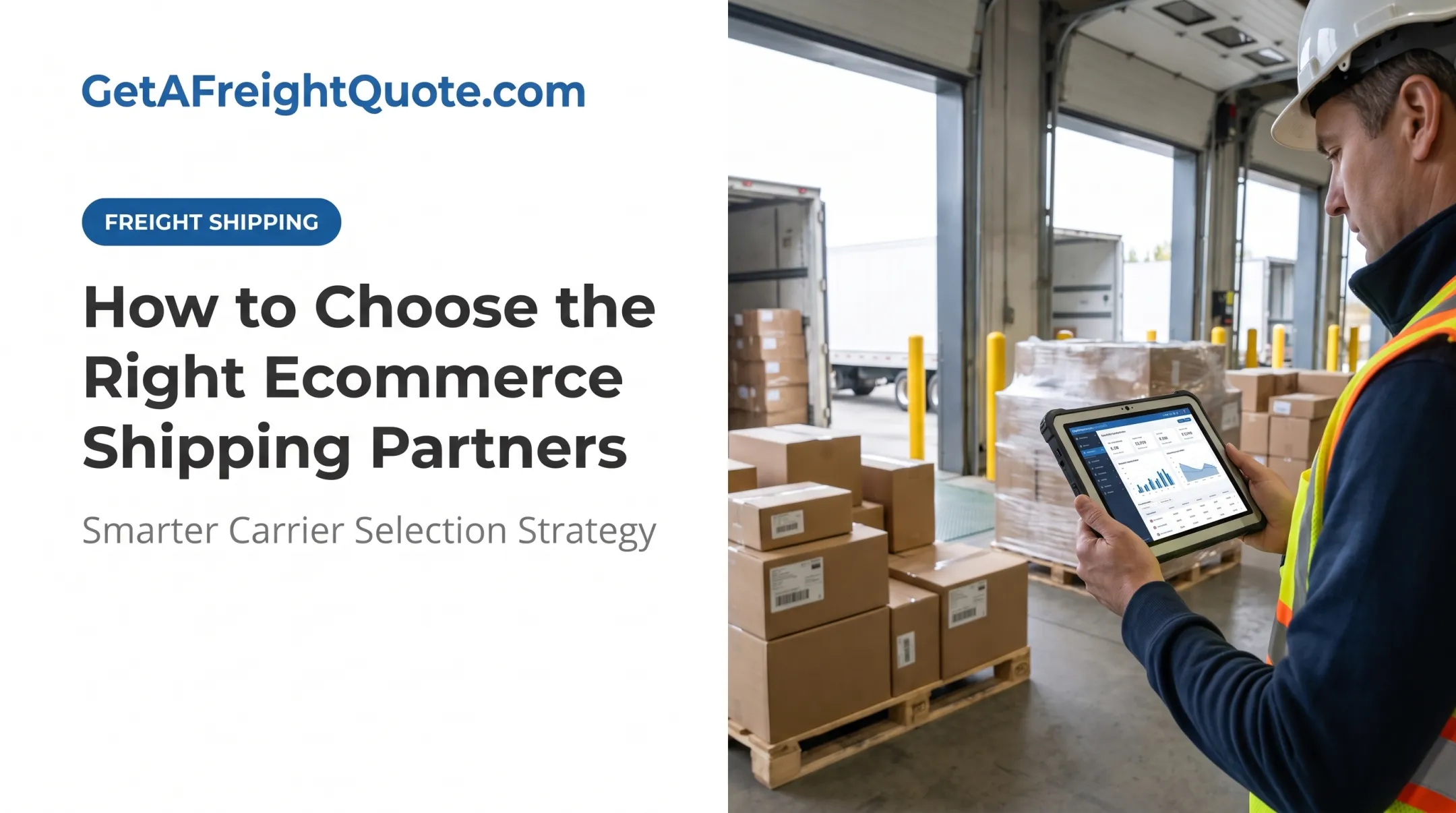 How to Choose the Right Ecommerce Shipping Partners