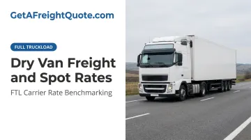 Dry Van Freight and Spot Rates