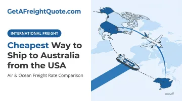 Cheapest Way to Ship to Australia from the USA