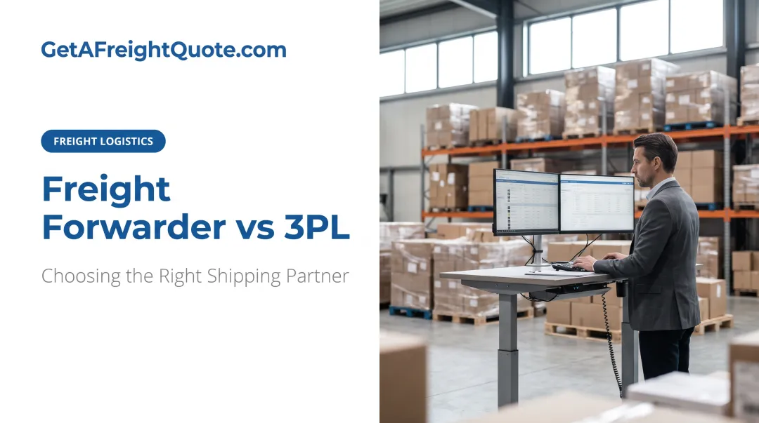 Freight Forwarder vs 3PL: The Difference