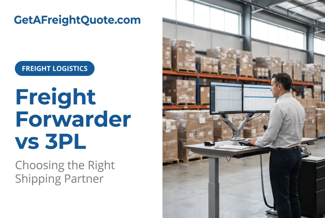 Freight Forwarder vs 3PL: The Difference