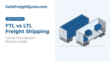 FTL vs LTL Freight Shipping