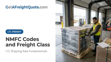 NMFC Codes and Freight Class