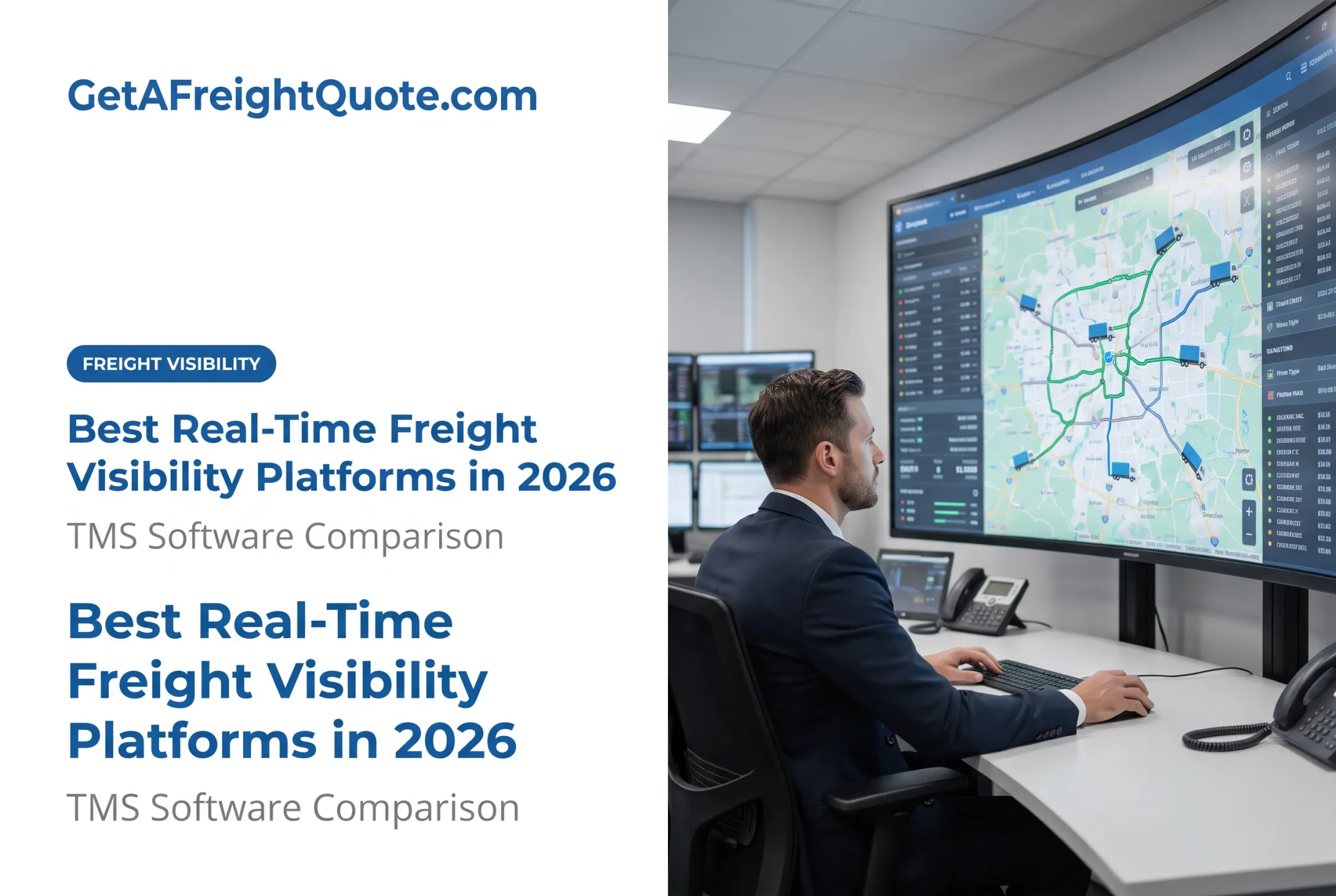 Best Real-Time Freight Visibility Platforms in 2026