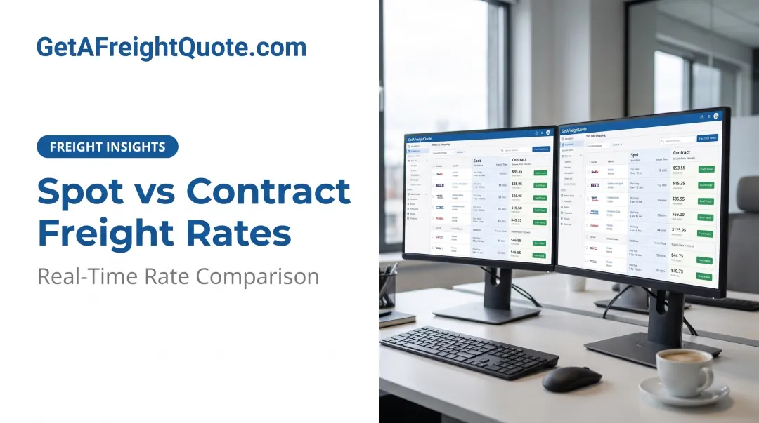 Spot vs Contract Freight Rates
