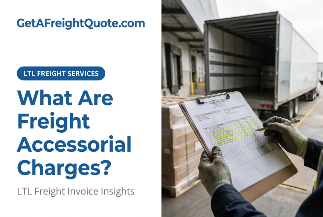 What Are Freight Accessorial Charges?