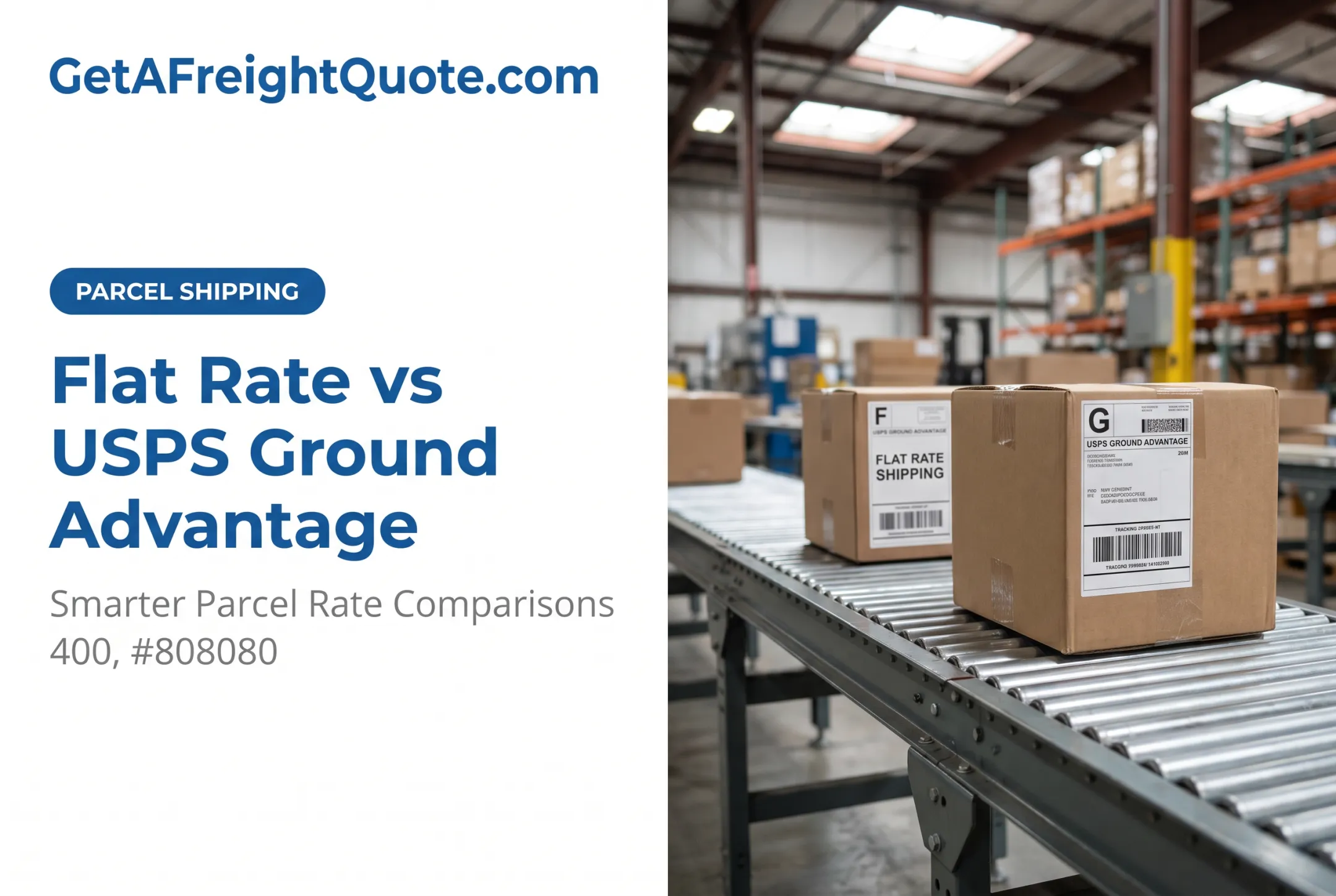 Flat Rate vs USPS Ground Advantage