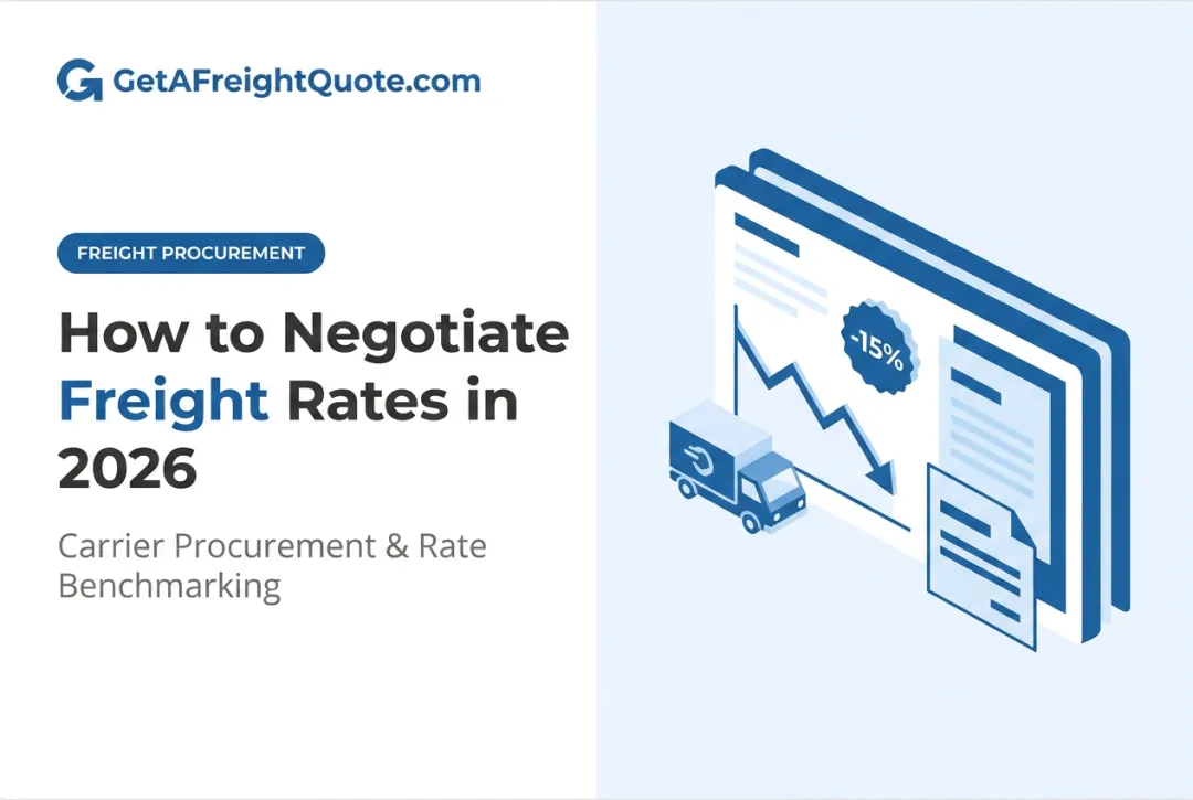 How to Negotiate Freight Rates in 2026