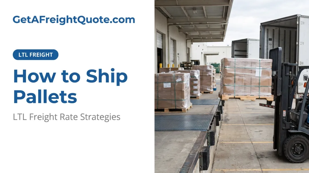 How to Ship Pallets