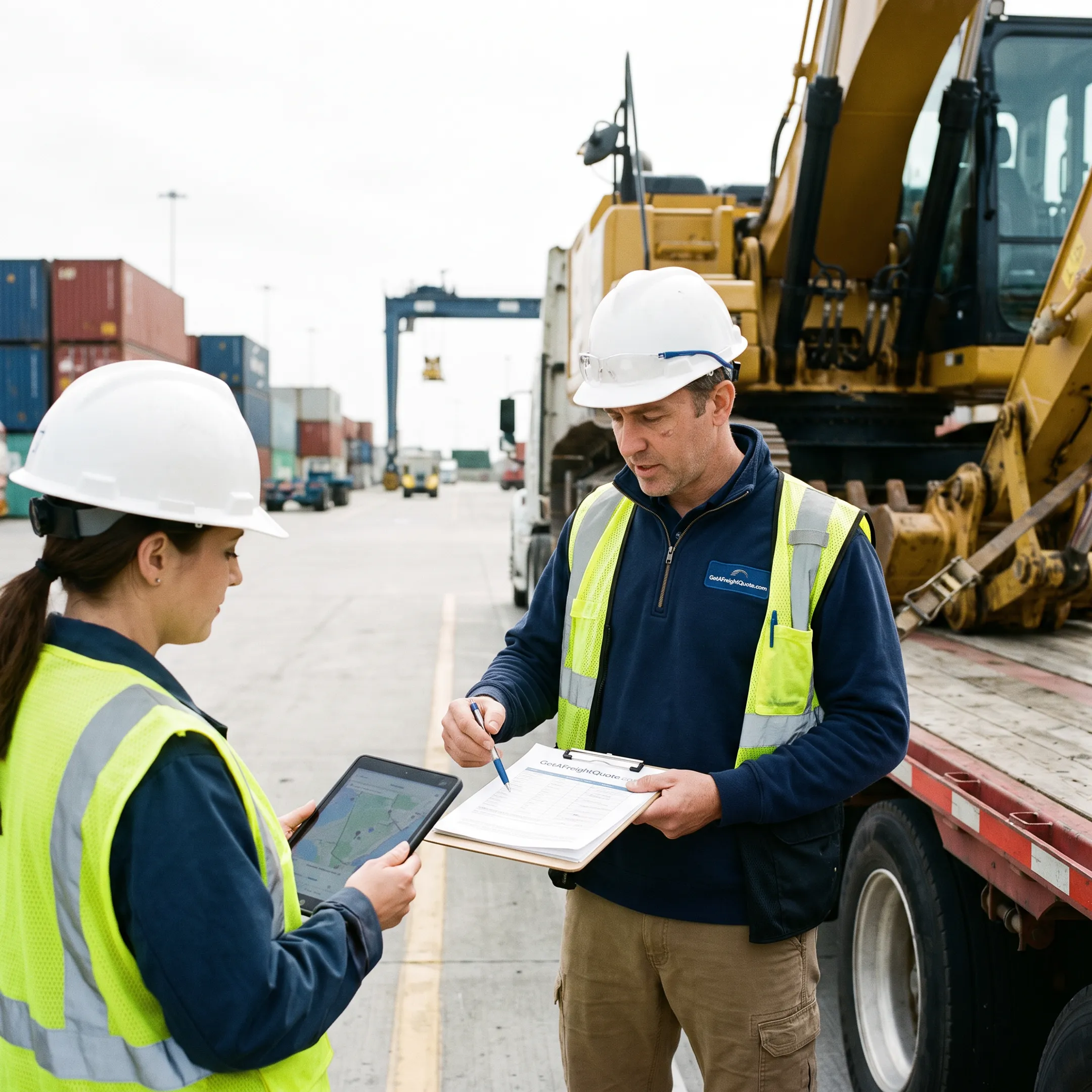 Shipping Heavy Equipment Overseas