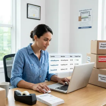 International Shipping Rate Comparison