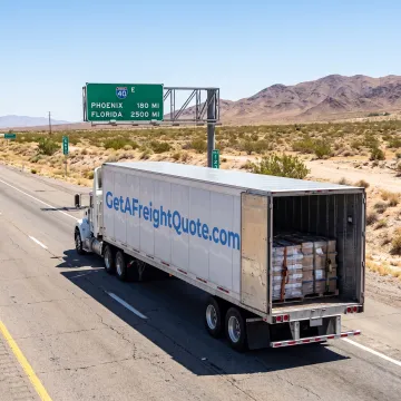 California to Florida Freight Shipping Rates