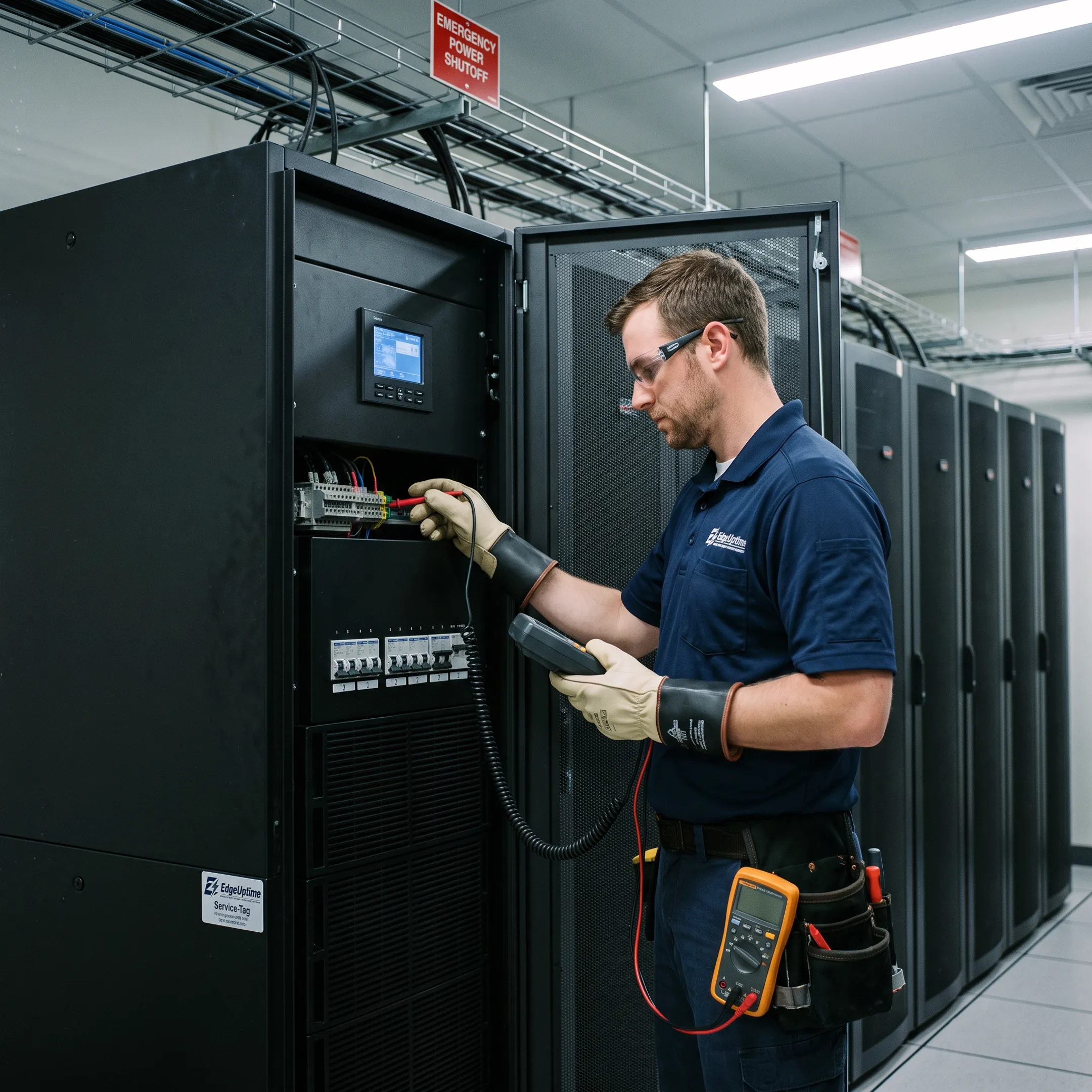 Government facility UPS installation