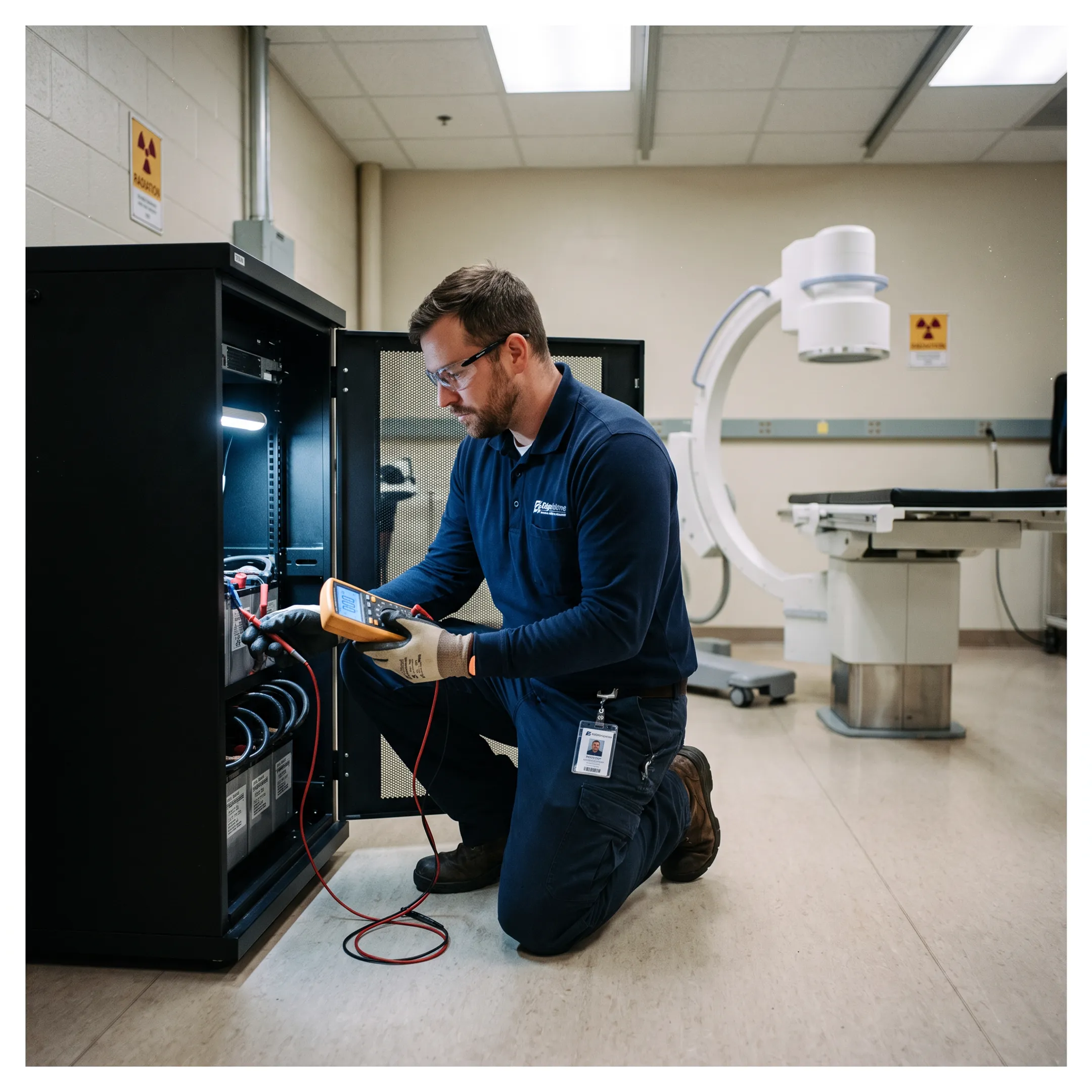 Government health facility imaging room