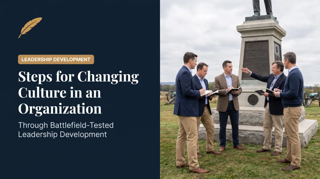 Steps for Changing Culture in an Organization