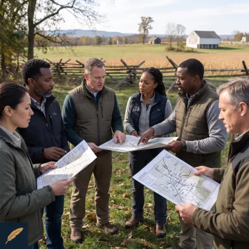 Executives participating in an immersive leadership workshop
