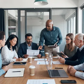 Business leaders practicing cross-cultural negotiation